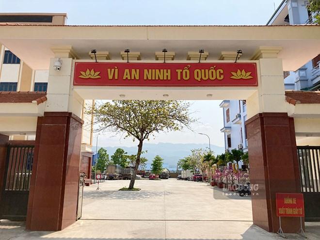 Trụ sở Phòng Cảnh sát giao thông, Công an tỉnh Điện Biên. Ảnh: Quang Đạt