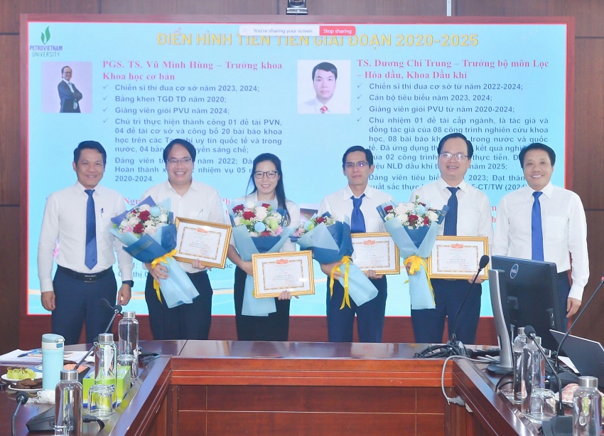 PVU tuyên dương gương điển hình tiên tiến giai đoạn 2020-2025