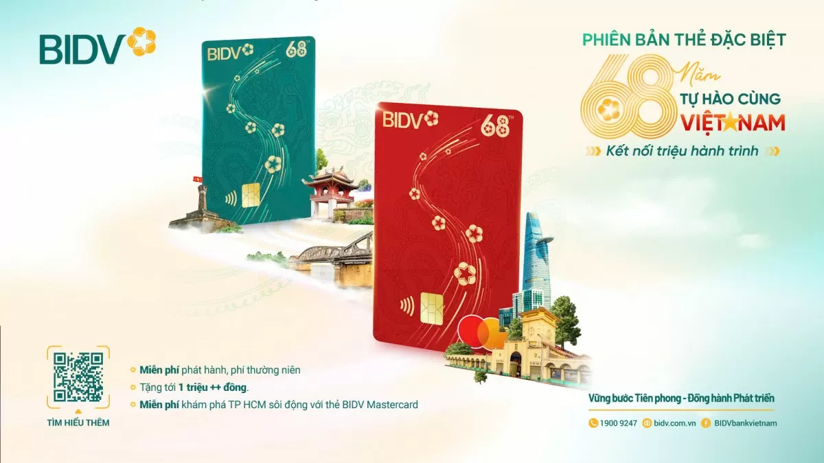 BIDV ra mắt chiến dịch 68 năm - Kết nối triệu hành trình