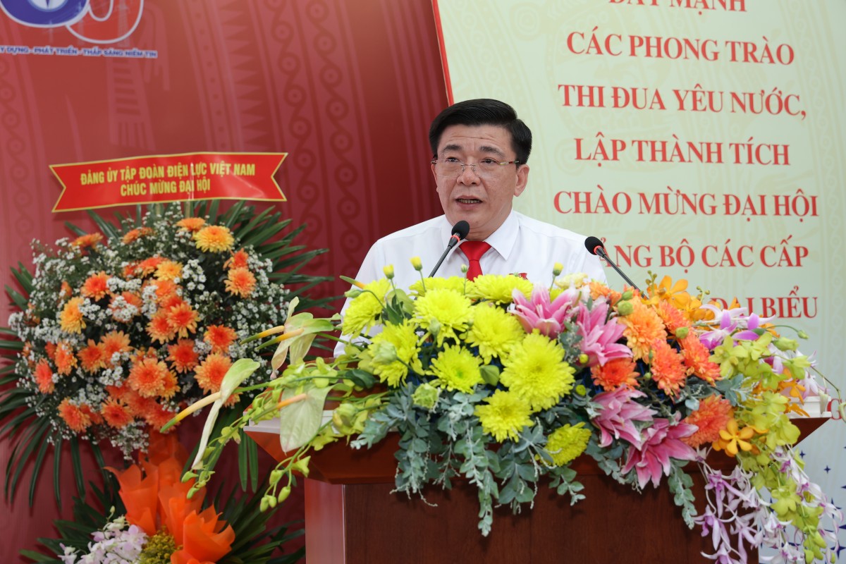 Đại hội Đại biểu Đảng bộ EVNSPC lần thứ XIV, nhiệm kỳ 2025-2030
