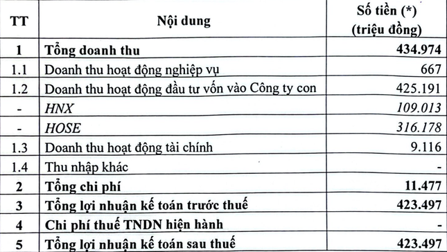 Tình hình làm ăn của Sở Giao dịch chứng khoán Việt Nam- Ảnh 1.