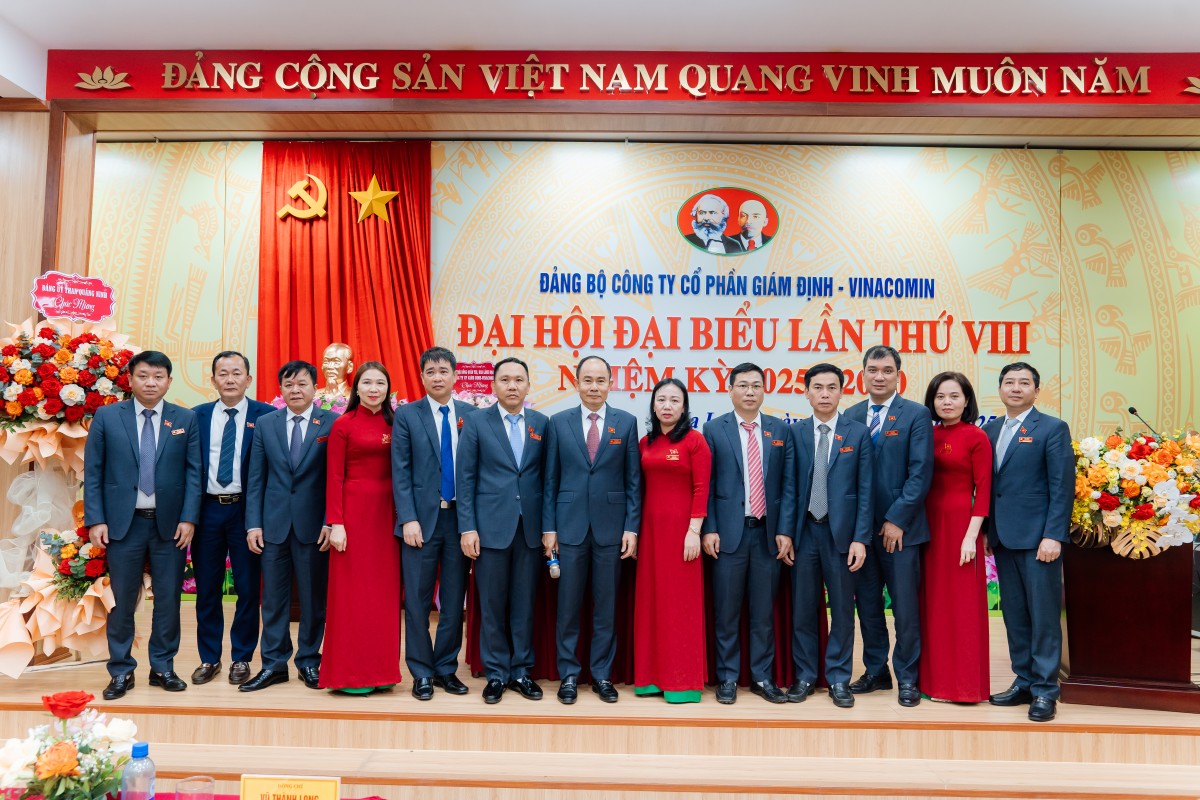 Đảng bộ Công ty Cổ phần Giám định-Vinacomin tổ chức thành công Đại hội lần VIII