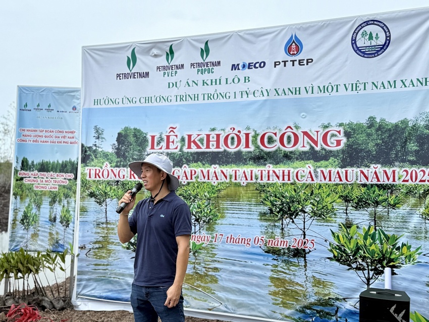 Dự án Khí Lô B triển khai các hoạt động vì môi trường, vì cộng đồng tại Cà Mau