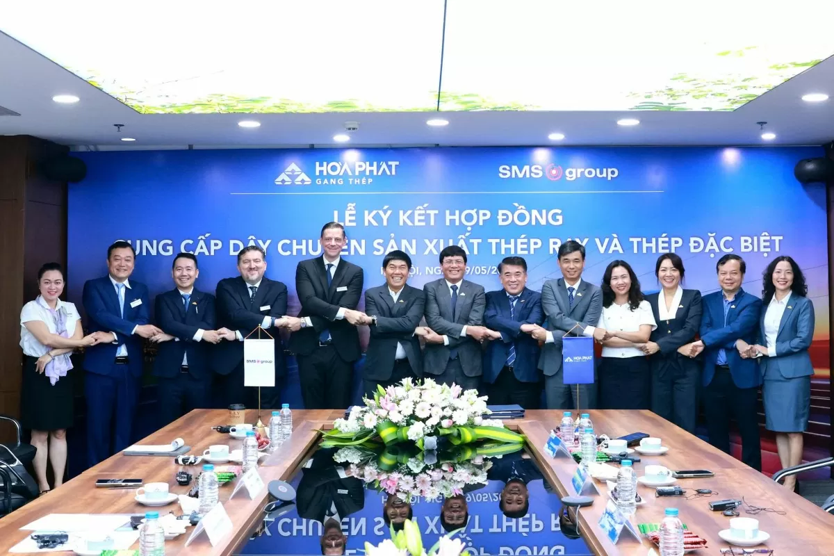 Doanh nghiệp Việt bắt tay với đối tác Đức sản xuất ray tàu cao tốc Doanh nghiệp Việt bắt tay với đối tác Đức sản xuất ray tàu cao tốc