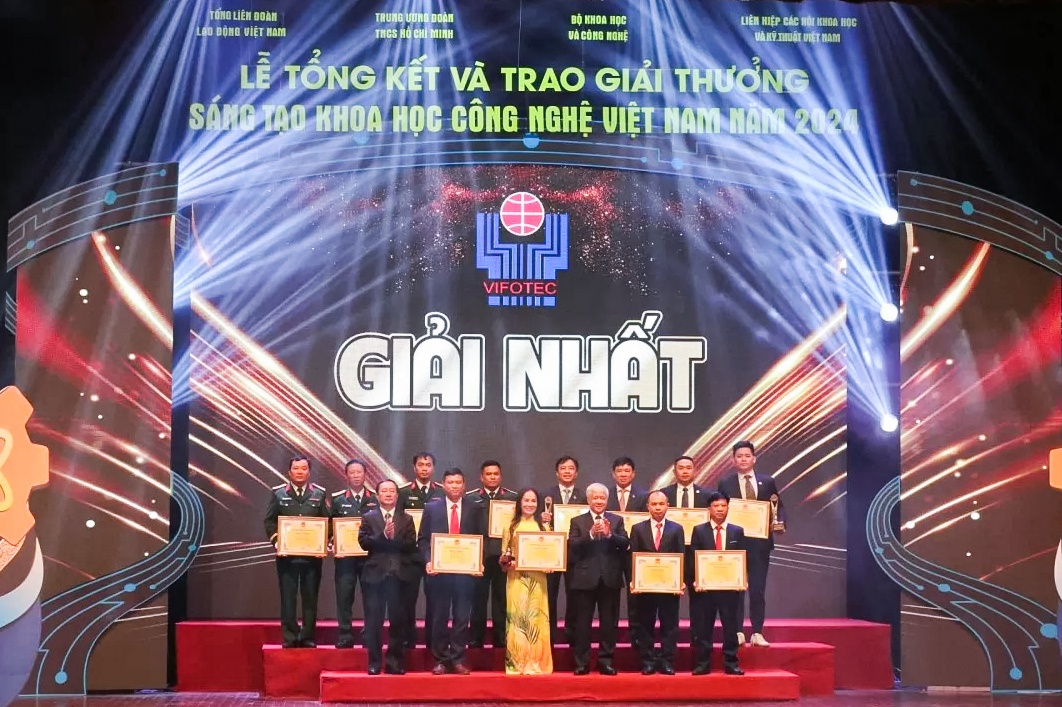 Công trình của Petrovietnam đạt giải Nhất VIFOTEC năm 2024 Công trình của Petrovietnam đạt giải Nhất VIFOTEC năm 2024