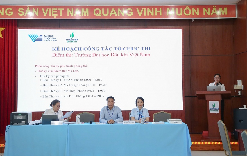 PVU tổ chức thành công điểm thi số 67, kỳ thi đánh giá năng lực đợt 2 năm 2025