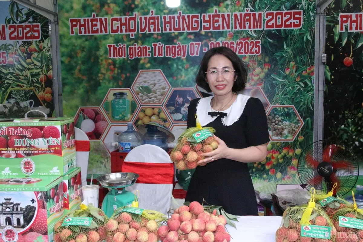 Hưng Yên: Khai mạc phiên chợ vải cùng nhiều sản phẩm OCOP Hưng Yên: Khai mạc phiên chợ vải cùng nhiều sản phẩm OCOP