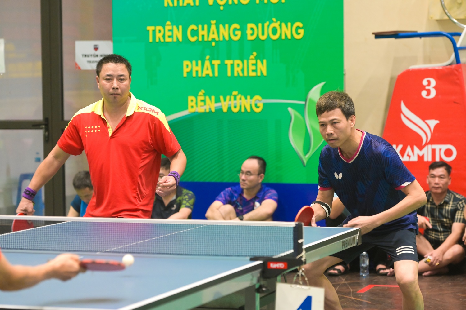 Đoàn thể thao PVNDB thi đấu hết mình tại Hội thao Petrovietnam 2025 khu vực phía Bắc