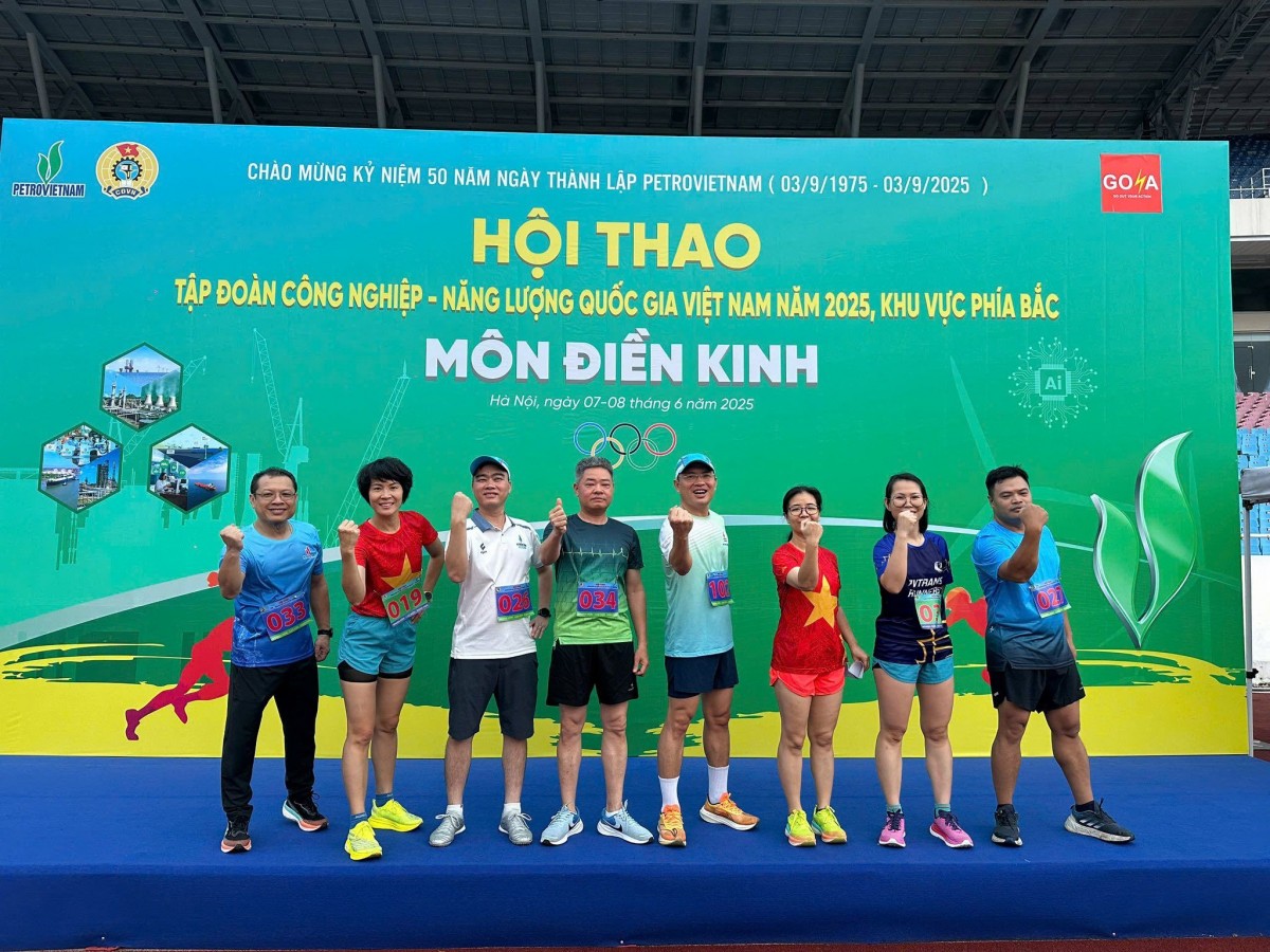 PVTrans đoạt 3 huy chương vàng tại Hội thao Dầu khí khu vực phía Bắc năm 2025 PVTrans đoạt 3 huy chương vàng tại Hội thao Dầu khí khu vực phía Bắc năm 2025