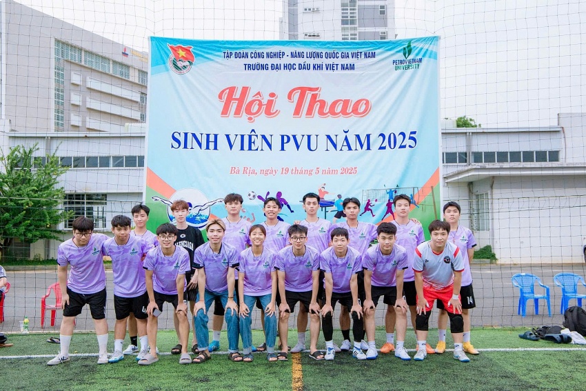 Sôi động Hội thao Sinh viên PVU 2025: Dấu ấn tuổi trẻ, gắn kết và phát triển toàn diện