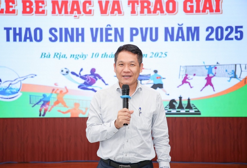 Sôi động Hội thao Sinh viên PVU 2025: Dấu ấn tuổi trẻ, gắn kết và phát triển toàn diện Sôi động Hội thao Sinh viên PVU 2025: Dấu ấn tuổi trẻ, gắn kết và phát triển toàn diện