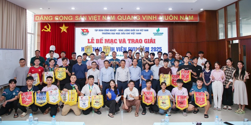Sôi động Hội thao Sinh viên PVU 2025: Dấu ấn tuổi trẻ, gắn kết và phát triển toàn diện Sôi động Hội thao Sinh viên PVU 2025: Dấu ấn tuổi trẻ, gắn kết và phát triển toàn diện
