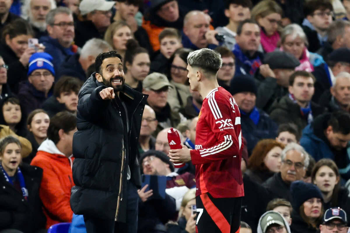 Hiện có rất nhiều cầu thủ Man United không còn nằm trong kế hoạch của Amorim.  Ảnh: AFP
