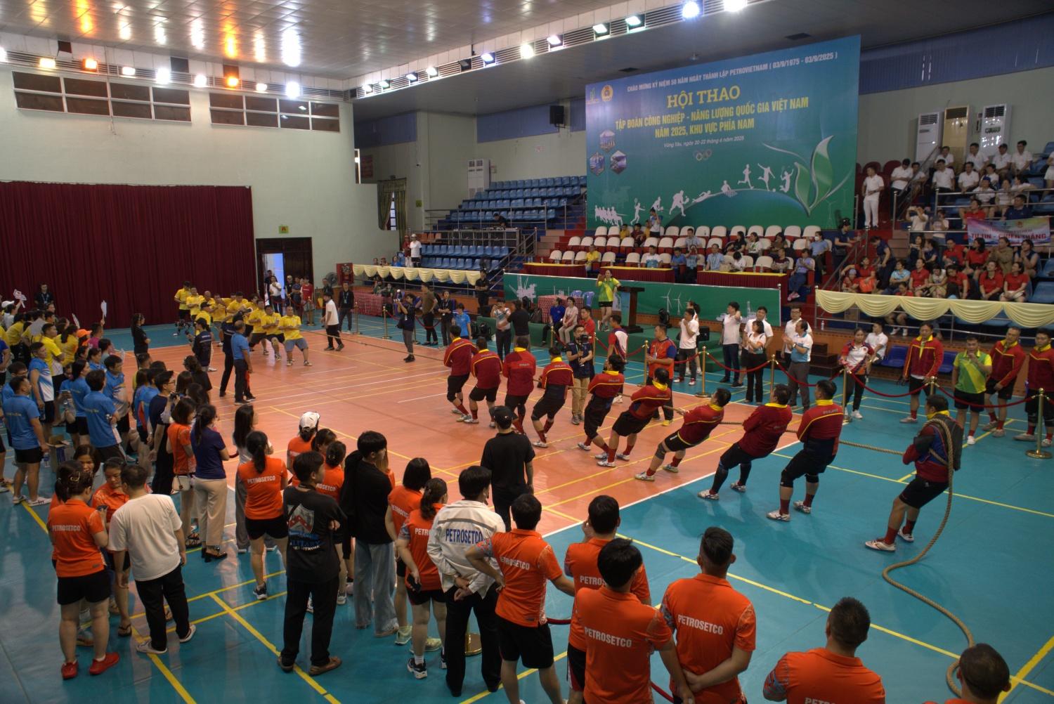 Sôi động Hội thao Petrovietnam khu vực phía Nam năm 2025