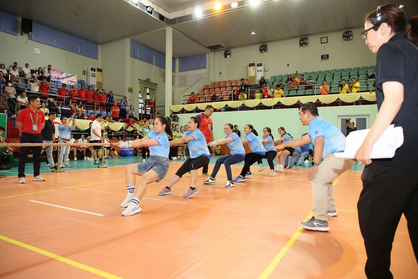 Rộn ràng không khí khai mạc Hội thao Petrovietnam khu vực phía Nam năm 2025