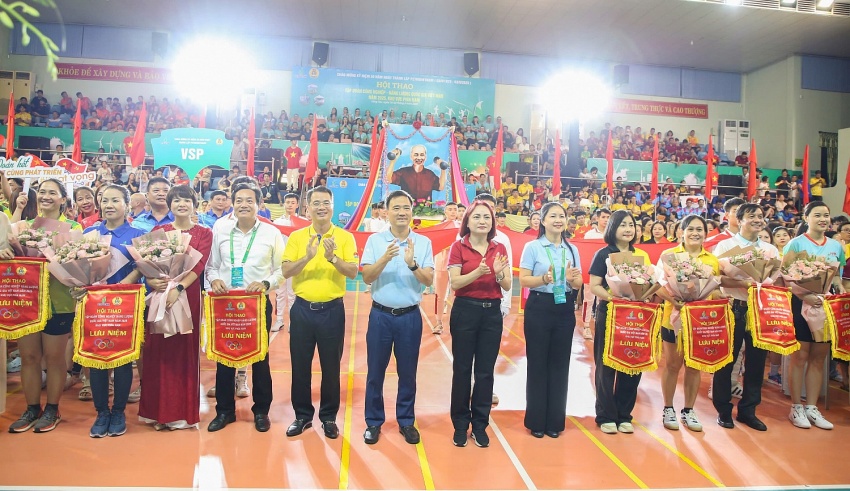 Rộn ràng không khí khai mạc Hội thao Petrovietnam khu vực phía Nam năm 2025