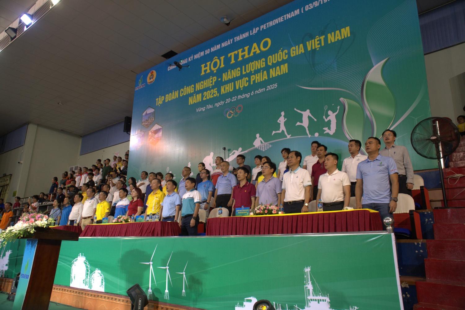 Sôi động Hội thao Petrovietnam khu vực phía Nam năm 2025