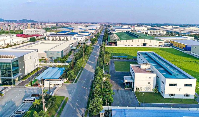 KCN VSIP (TP Từ Sơn, Bắc Ninh). Ảnh: VSIP