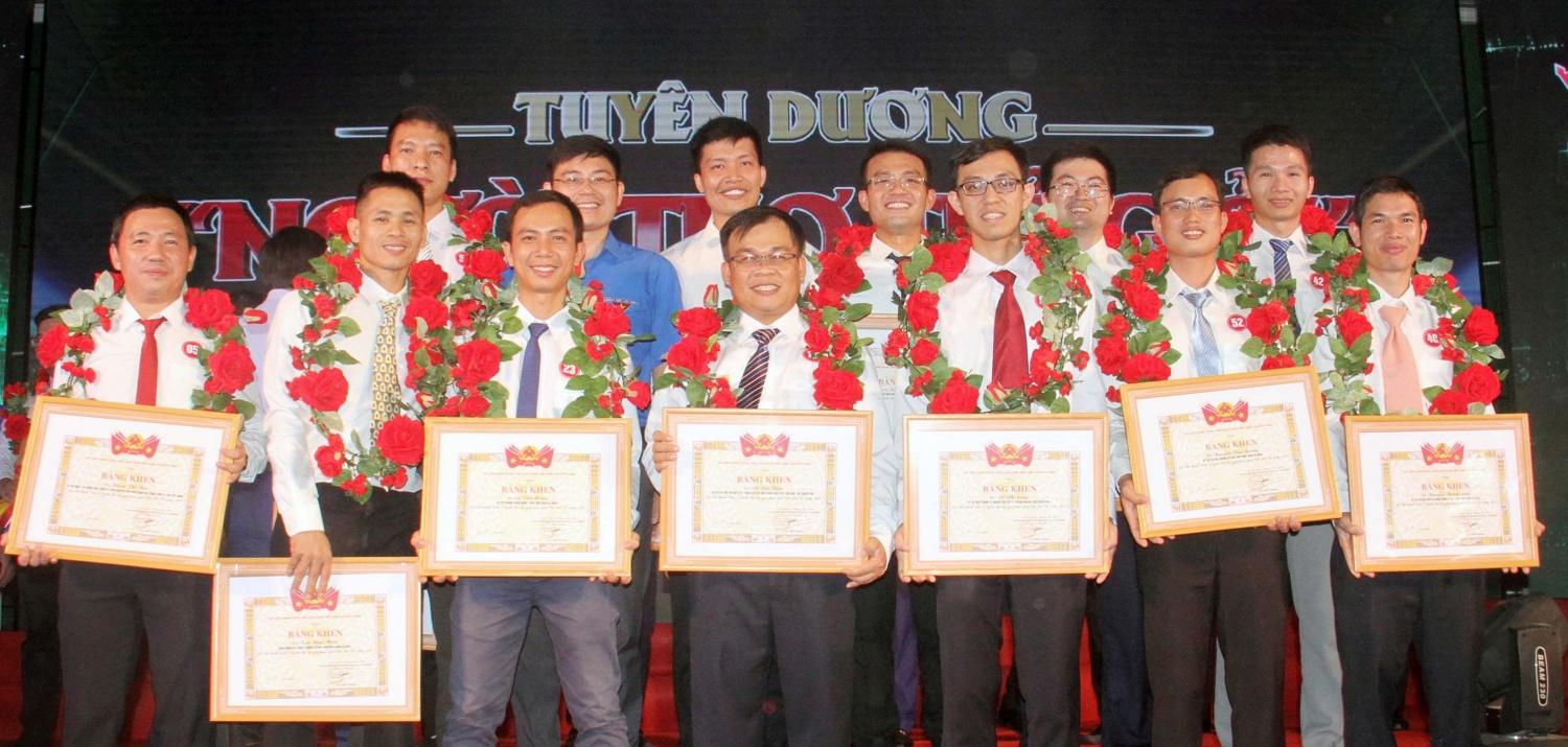 Trần Quang Vũ được tuyên dương Người thợ trẻ giỏi toàn quốc