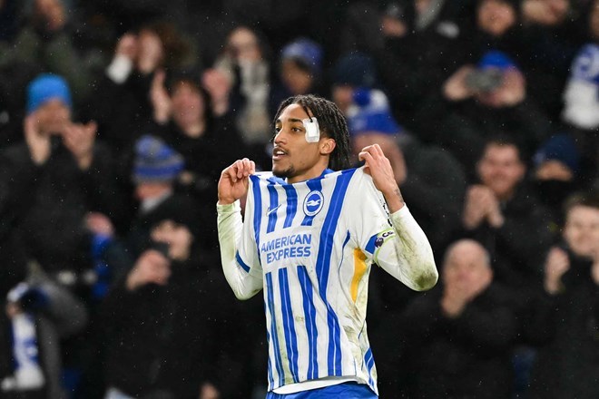 Joao Pedro mới gia nhập Chelsea từ Brighton.  Ảnh: AFP