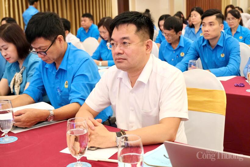 Đồng chí Nguyễn Văn Minh, Tổng Biên tập Báo Công Thương, Ủy viên Ban chấp hành Công đoàn Công Thương Việt Nam