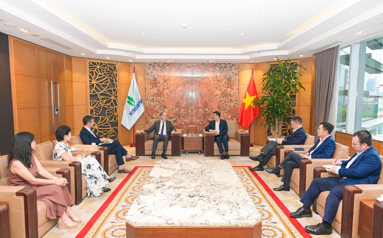 Toàn cảnh buổi làm việc