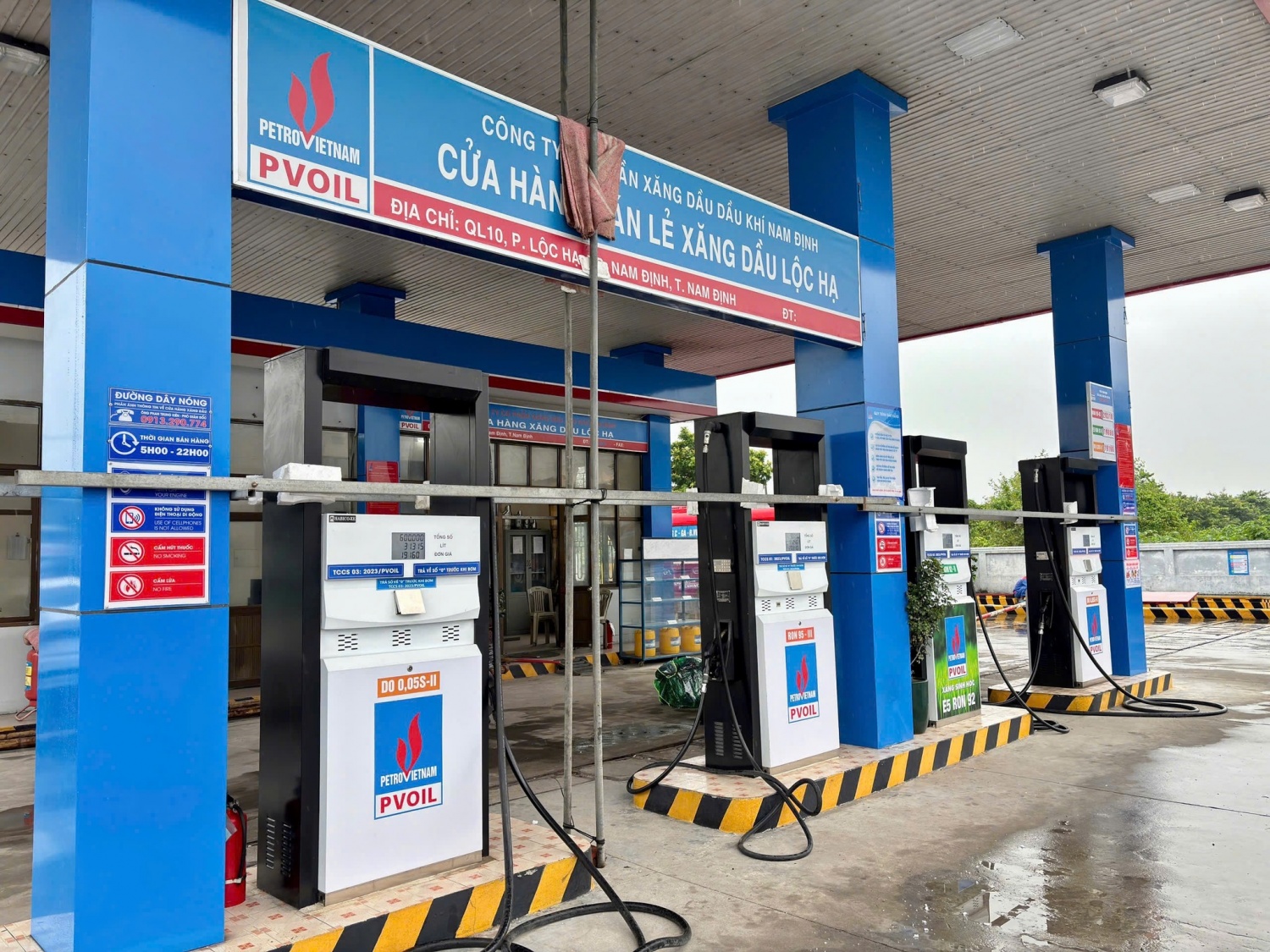 PVOIL chủ động phòng chống bão Wipha