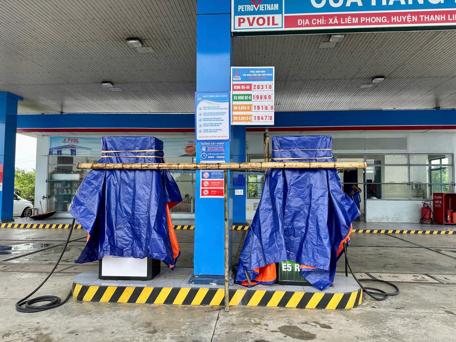 PVOIL chủ động phòng chống bão Wipha