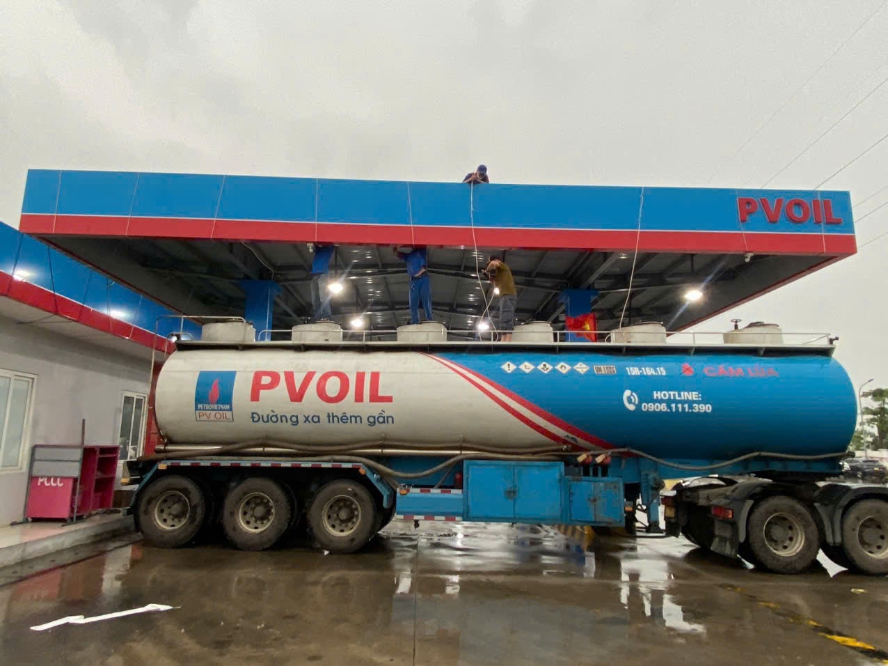 PVOIL chủ động phòng chống bão Wipha