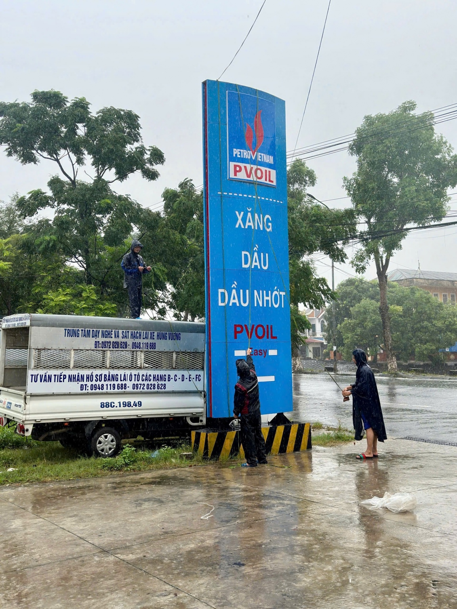 PVOIL chủ động phòng chống bão Wipha