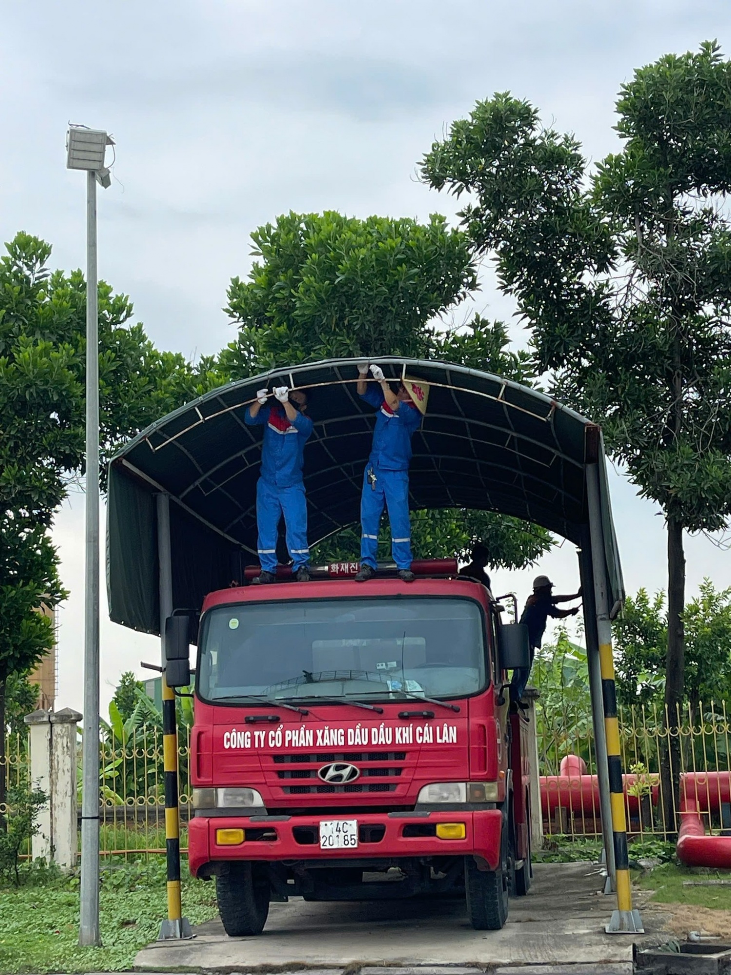 PVOIL chủ động phòng chống bão Wipha