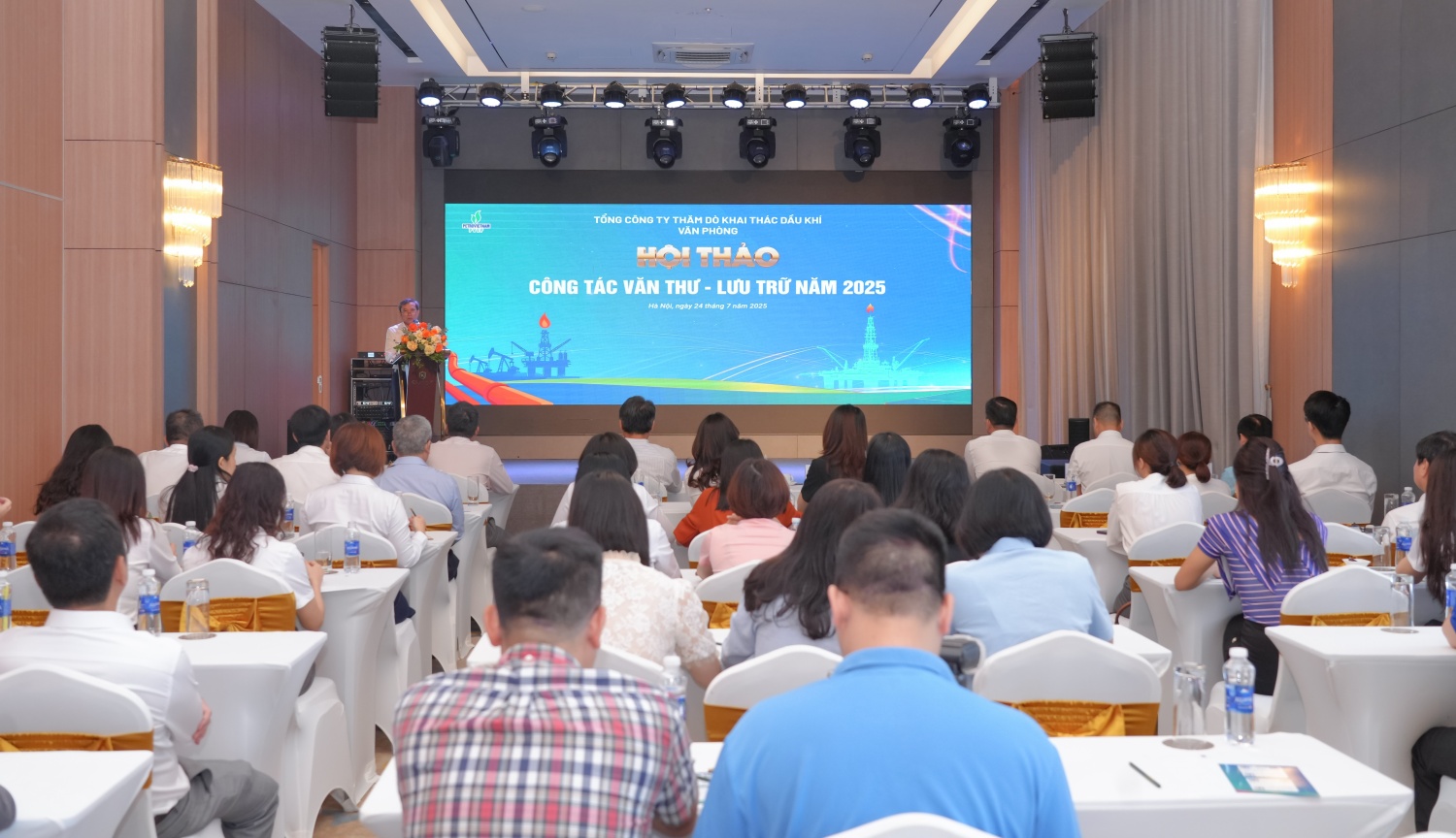 Đẩy mạnh công tác lưu trữ số hoá tài liệu, văn thư tại PVEP