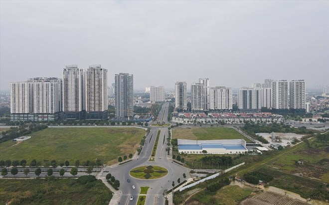 Bất động sản dẫn sóng thu hút vốn đầu tư nước ngoài trong 6 tháng đầu năm 2025, chiếm 24% tổng vốn FDI đăng ký. Ảnh: Phan Anh