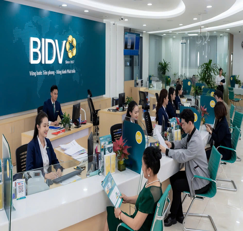 Hoạt động giao dịch của BIDV