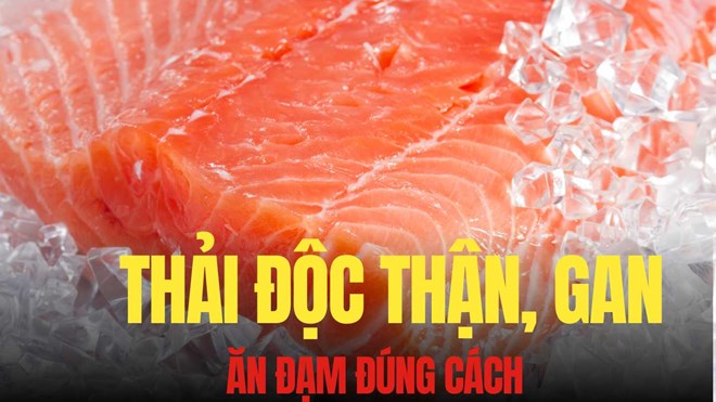 Cách ăn đạm giúp thải độc thận cho người thận yếu, mát gan giải độc