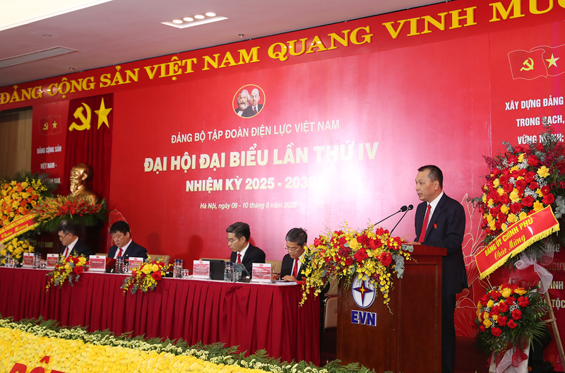 Ông Đặng Hoàng An - Bí thư Đảng ủy, Chủ tịch HĐTV EVN. Ảnh: EVN