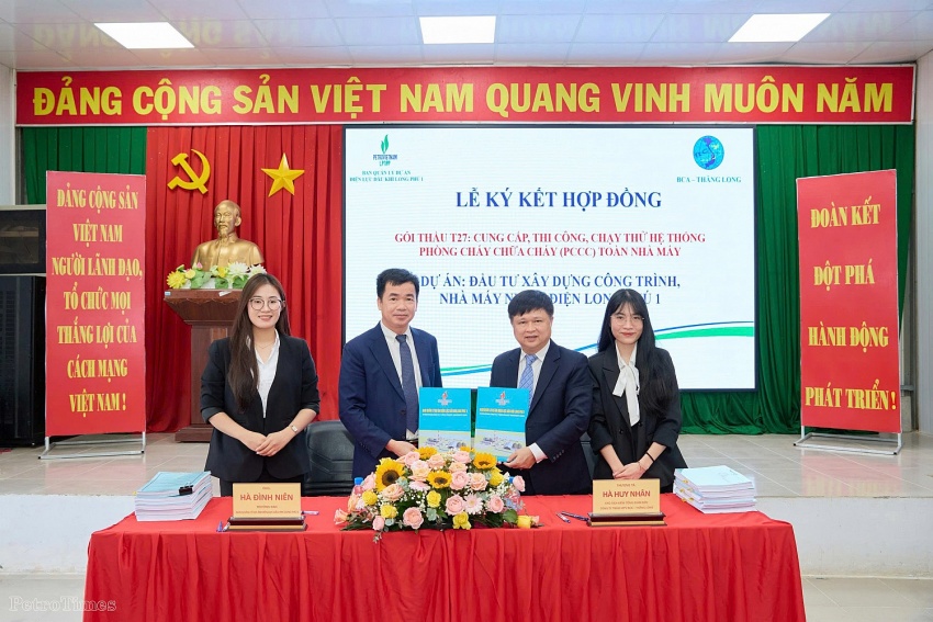 Ký kết hợp đồng gói thầu phòng cháy chữa cháy dự án NMNĐ Long Phú 1 Ký kết hợp đồng gói thầu phòng cháy chữa cháy dự án NMNĐ Long Phú 1