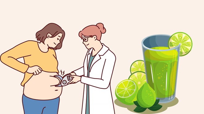Nước ép detox từ 3 nguyên liệu giúp giảm mỡ nội tạng hiệu quả