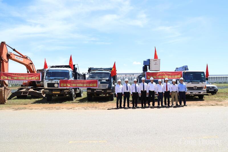 Khởi công dự án Trạm biến áp 110kV Trường Hải và đấu nối