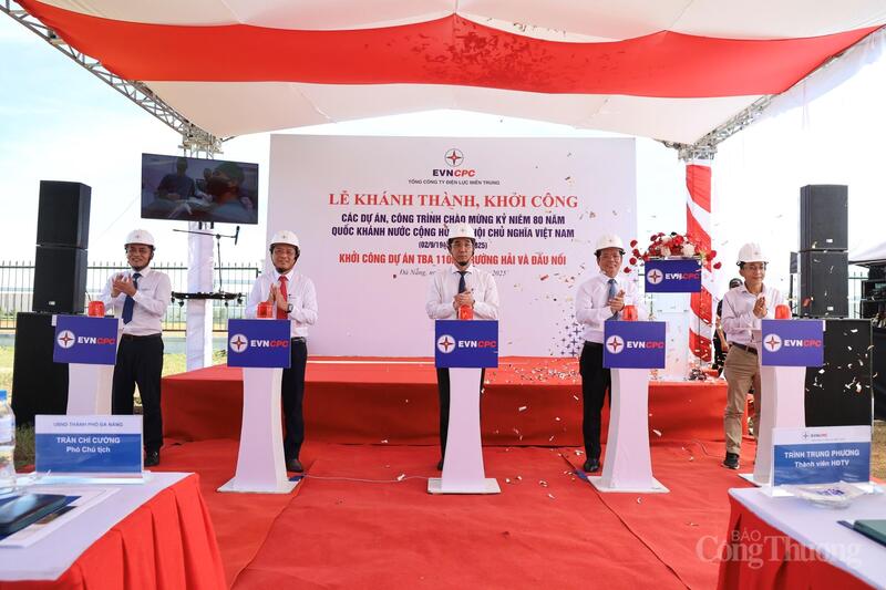 Khởi công dự án Trạm biến án 110kV Trường Hải và đấu nối