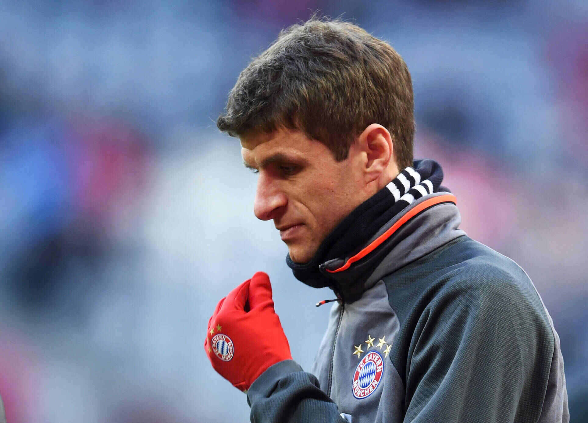Thomas Muller rời Allianz Arena sau rất nhiều năm cống hiến. Ảnh: AFP