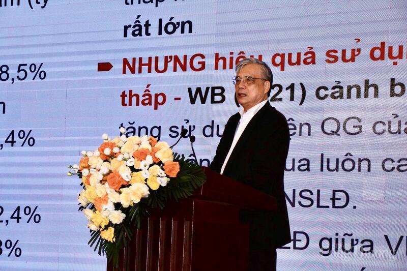 PGS.TS. Trần Đình Thiên - Thành viên Hội đồng Tư vấn chính sách của Thủ tướng, nguyên Viện trưởng Viện Kinh tế Việt Nam. Ảnh: Phương Thảo