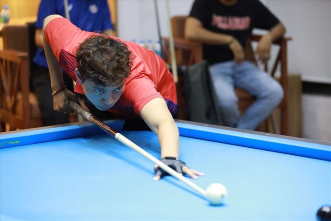 Dương Quốc Hoàng vào nhóm 64 cơ thủ xuất sắc tại giải billiards US Open 2025