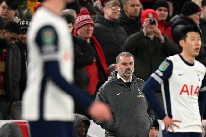 Tottenham đã thay đổi hình ảnh so với thời Postecoglou. Ảnh: AFP