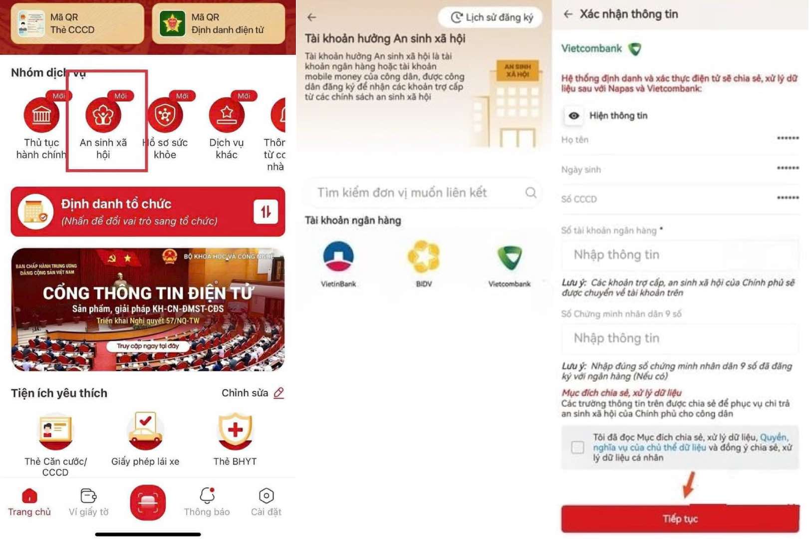 hấn đấu trong năm 2025, 100% người dân Việt Nam, mỗi người có một tài khoản an sinh xã hội. Ảnh: Hương Nha