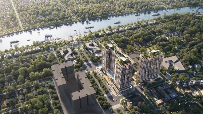 Đà Nẵng khởi công Khu phức hợp 5 sao đầu tiên chào mừng 80 năm Quốc khánh 2.9. Ảnh: Chủ đầu tư