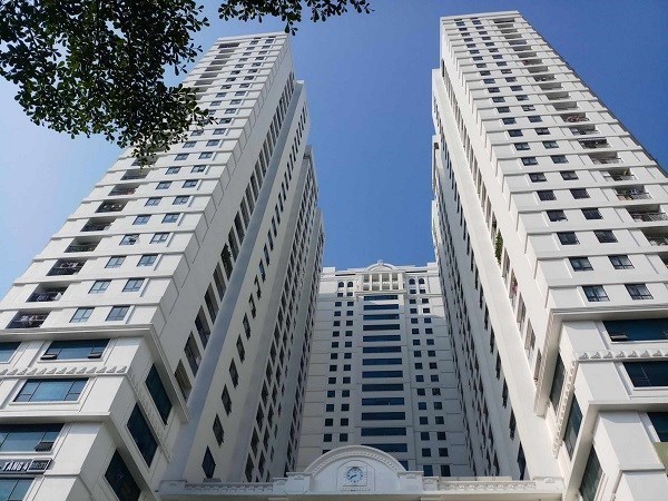 Giá căn hộ chung cư tại Hà Nội liên tục tăng cao. Ảnh: Lục Giang