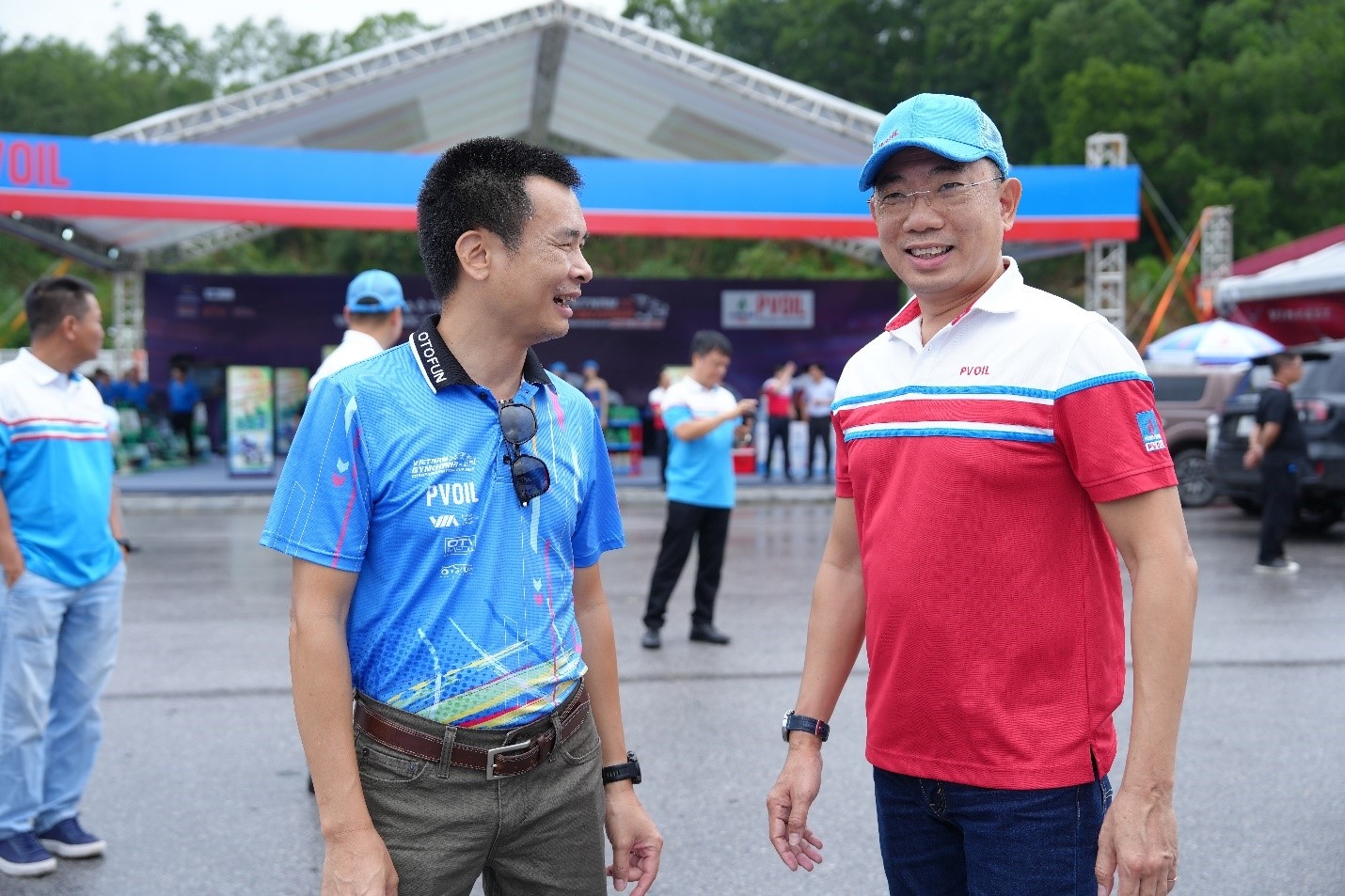 Ông Cao Hoài Dương - Chủ tịch HĐQT PVOIL kiểm tra các công tác chuẩn bị trước giờ khai mạc PVOIL VGC 2025: Ông Cao Hoài Dương - Chủ tịch HĐQT PVOIL kiểm tra các công tác chuẩn bị trước giờ khai mạc PVOIL VGC 2025: