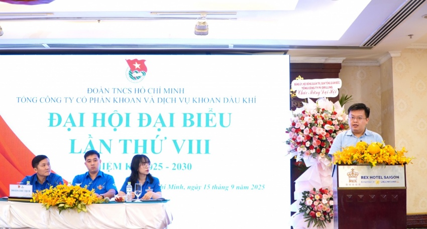 Đoàn Thanh niên PV Drilling nhiệm kỳ 2025 – 2030: Chung sức cùng Tổng công ty bứt phá