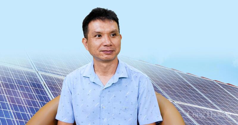 Chuyên gia năng lượng Hà Đăng Sơn. Ảnh: Quốc Chuyển